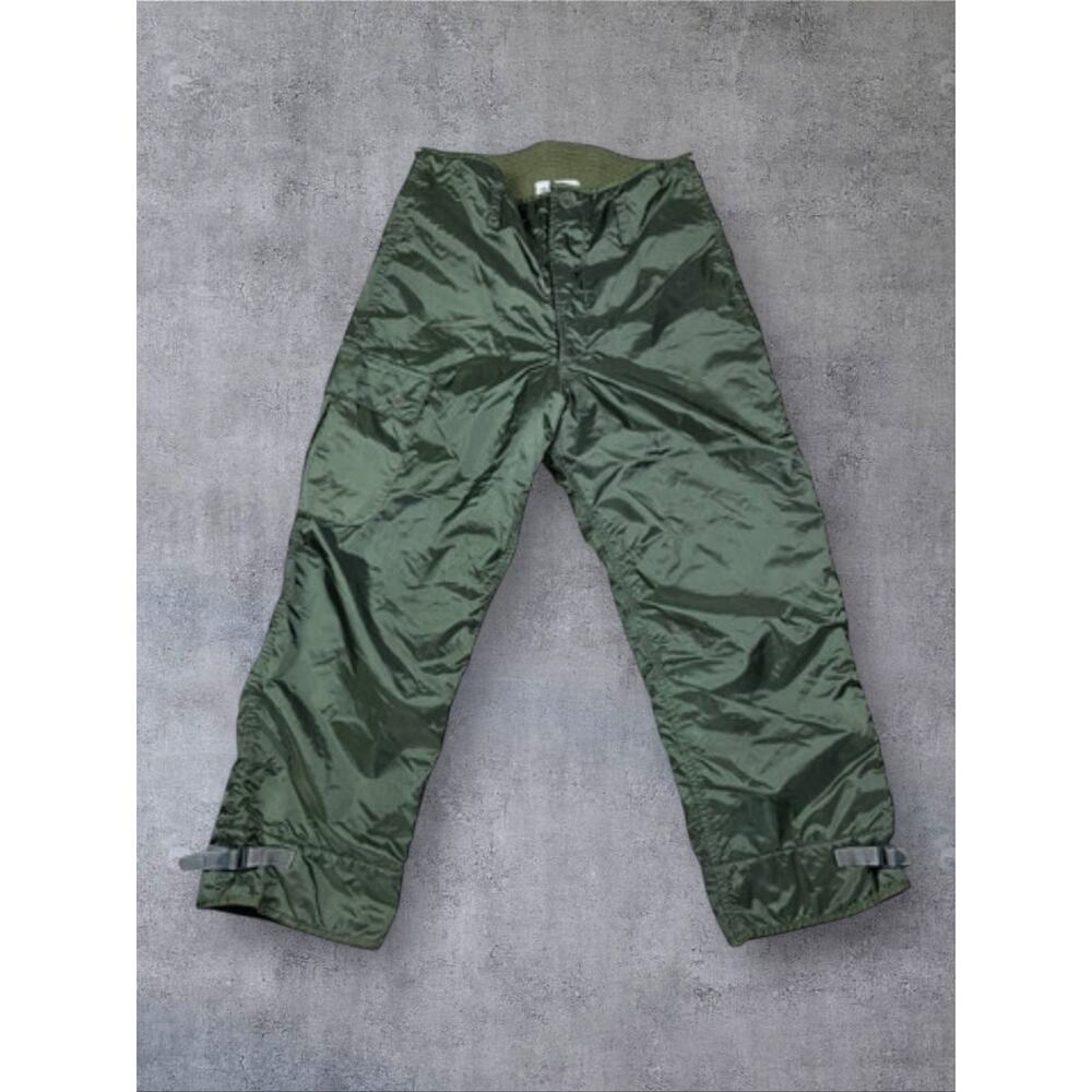 Vtg 1981 Alpha Industries Military Extreme Cold Weather Trousers XL Impermeable